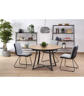 Przepiękny stół rozkładany MORETTI do salonu oraz jadalni w stylu industrialnym oraz przemysłowym.