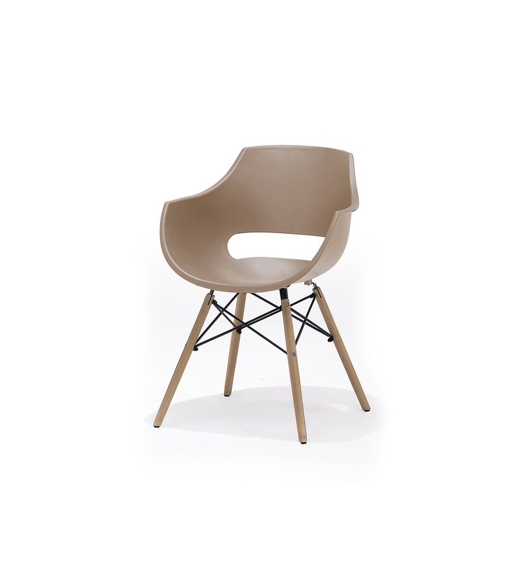 Krzesło z serii ROCKVILLE BL to ciekawa propozycja do wnętrz industrialnych oraz nowoczesnych