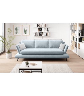 PROMOCJA Sofa rozkładana NOTE 242 cm z funkcją spania do salonu w stylu nowoczesnym, klasycznym oraz skandynawskim.