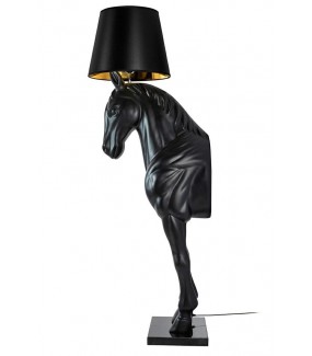 Lampa podłogowa Horse Stand M czarna