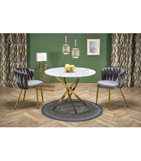 Piękny stół RAYMOND do nowoczesnego salonu urządzonego w stylu nowoczesnym oraz klasycznym.