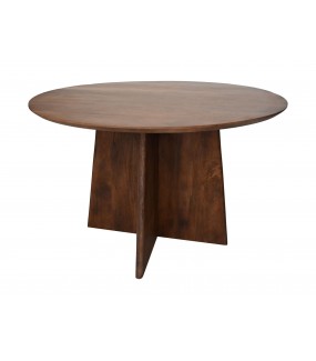 Piękny model stołu z drewna mango do salonu, jadalni oraz kuchni w stylu klasycznym, boho oraz skandynawskim.