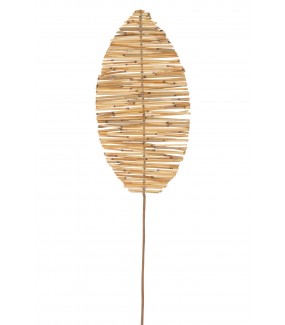 Ozdoba Leaf  147 cm bambus do salonu, jadalni oraz przedpokoju.