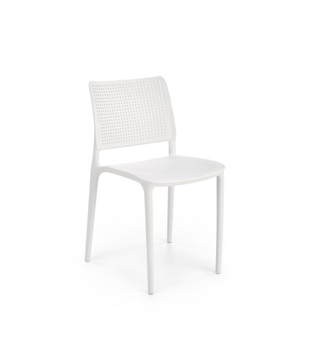 Krzesło RALFI białe do salonu, jadalni w stylu klasycznym oraz nowoczesnym.