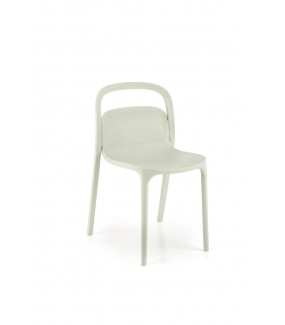 Krzesło TORETTA jasnozielone do salonu oraz jadalni urządzonych w stylu klasycznym, nowoczesnym oraz skandynawskim.