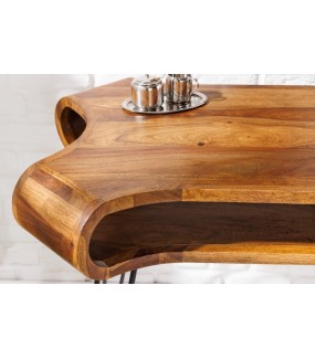 Oryginalne biurko SPIN RETRO do wnętrz w stylu loftowym.