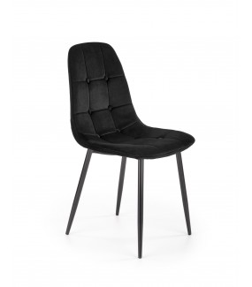 Przepiękne krzesło LAGUS czarne do salonu w stylu nowoczesnym oraz klasycznym.