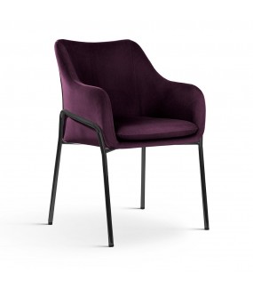 Zachwycające krzesło z wygodnym siedziskiem idealnie zaaranżuje nowoczesne wnętrza.