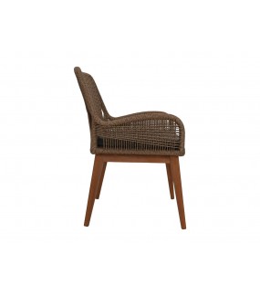 Krzesło ogrodowe Coco świetnie zaaranżuje nowoczesne i klasyczne wnętrza.