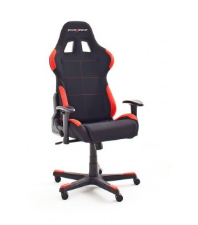Fotel gamingowy biurowy DX RACER 1 czarno czerwony