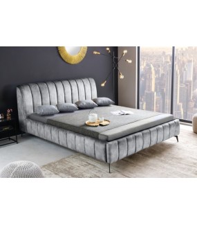 Łóżko ARIANA 180 cm x 200 cm szare do sypialni urządzonej w stylu nowoczesnym oraz klasycznym.