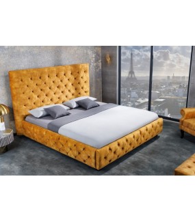Piękne łóżko Big CITY Paris do sypialni w stylu glam oraz  nowoczesnym.