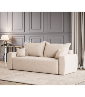 Wygodna sofa rozkładana FIDŻI do salonu w stylu nowoczesnym.