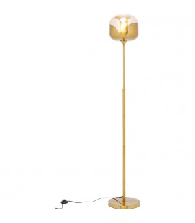 Elegancka lampa podłogowa Goblet do salonu w stylu nowoczesnym oraz glamour.