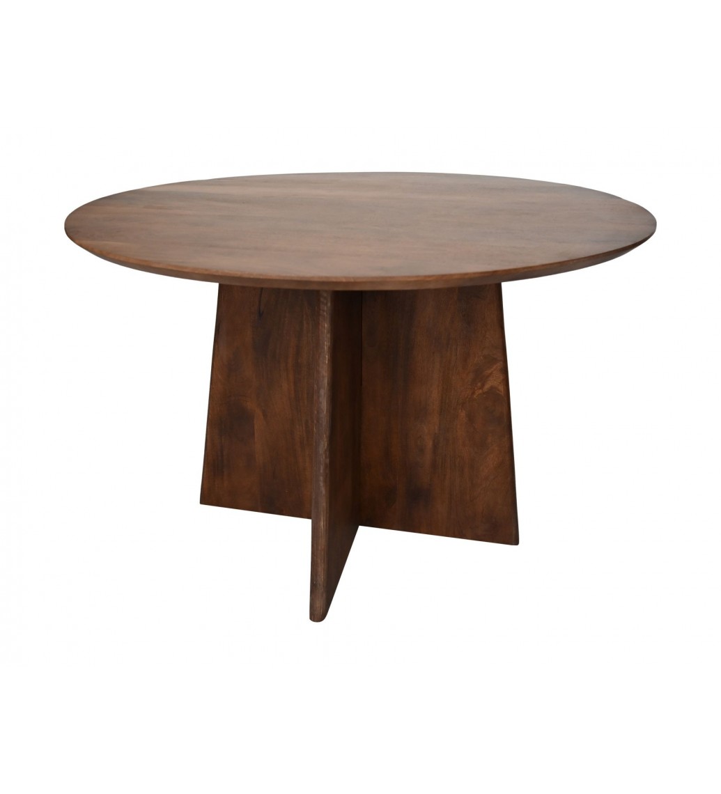 Piękny model stołu z drewna mango do salonu, jadalni oraz kuchni w stylu klasycznym, boho oraz skandynawskim.