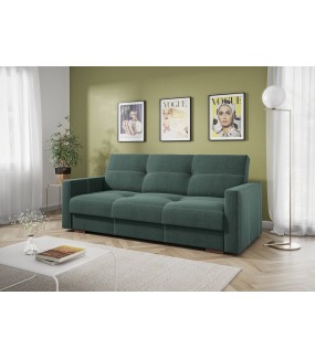 Rozkładana sofa DIORA z pojemnikiem na pościel ciekawie zaaranżuje klasyczne wnętrza.