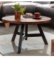 Oryginalny stolik kawowy RASZI do salonu w stylu industrialnym, przemysłowym oraz loftowym.