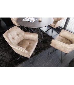 Piękne krzesło obrotowe TAVIRA II do salonu oraz jadalni urządzonych w stylu nowoczesnym oraz klasycznym.