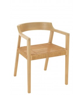 Piękne krzesło SUNG do wnętrz w stylu eko i boho.