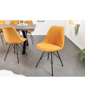 Oryginalne krzesło RUFO do salonu, jadalni oraz kuchni w stylu skandynawskim.