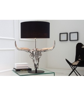 Lampa stołowa El Toro 68cm czarna
