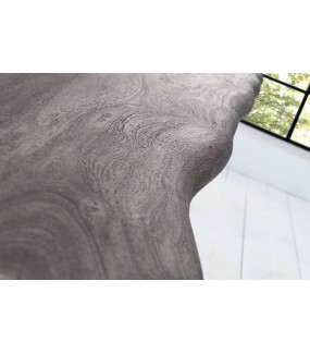 Stół Maamut 200 cm drewno akacja w kolorze szarym