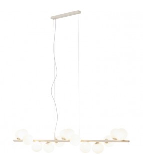 SCALA BALLS MILKY – designerska lampa sufitowa z kulistymi kloszami