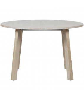 Stół rozkładany LANGE JAN z dębu – elegancki, okrągły stół do jadalni