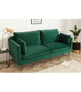 Sofa Famous 210 cm zielona do salonu