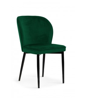 Krzesło AINE velvet zielone do salonu