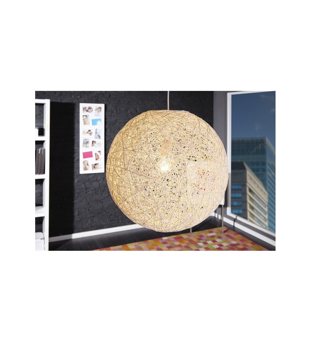 Lampa Cocoon White 45 cm