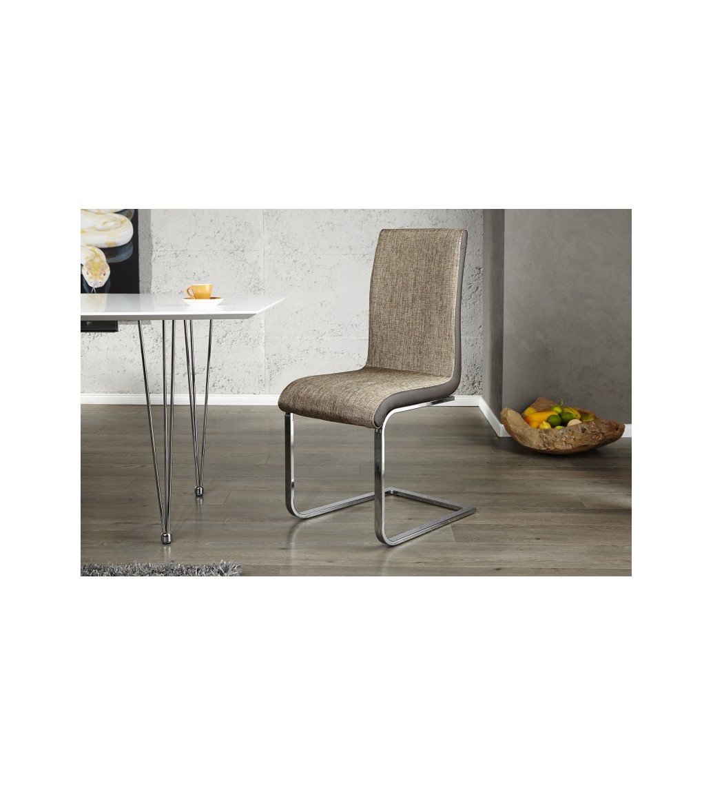 Stylowe krzesło do salonu, pokoju, jadalni czy kuchni w stylu nowoczesnym.