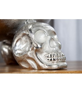 Misa Skull Srebrna 35 cm