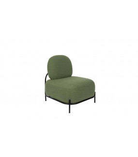 Fotel LOUNGE POLLY Zielony do salonu