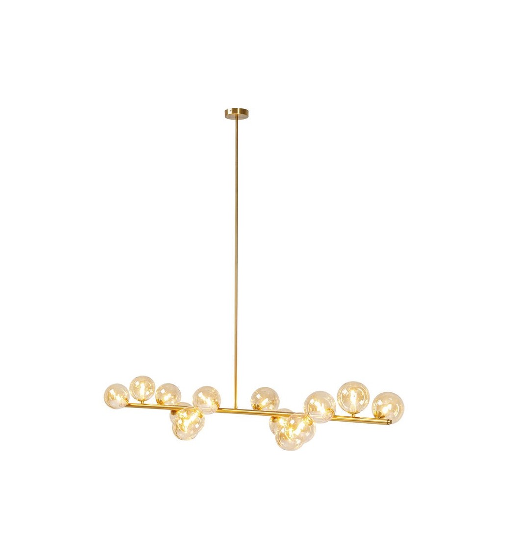 Lampa wisząca Scala Balls Brass 150 cm złota