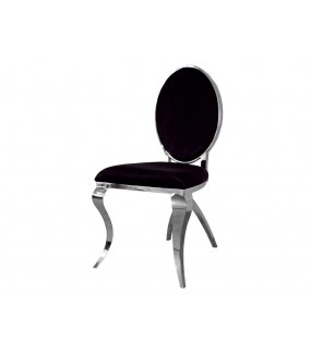 Krzesło Modern barock czarne