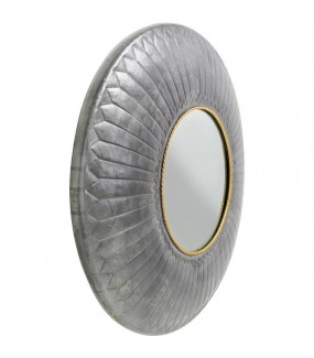 Lustro ROPE 115 cm srebrne do salonu, łazienki, przedpokoju czy sypialni.