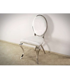 Krzesło VIENNA Modern Barock białe