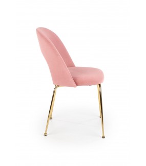 Krzesło K385 różowe do salonu