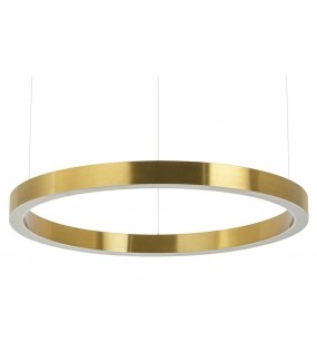 Lampa wisząca RING 80 cm złota