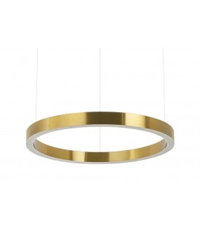 Lampa wisząca RING 60 cm złota