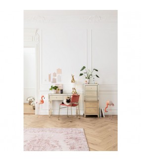 Dywan Kelim ORNAMENT POWDER 240 cm x170 cm idealny do pokoju w stylu vintage. Sprawdzi się w salonie w stylu retro.