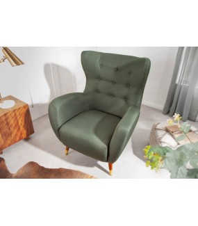 Komfortowy fotel ORION do salonu w stylu retro.