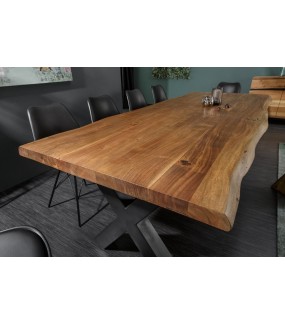 Stół ARKTYKA X 200 Cm Drewno Akacja W Kolorze Miodu