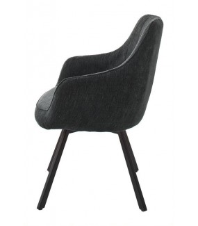 Obrotowe krzesło będzie ciekawą alternatywą do klasycznego salonu lub nowoczesnej jadalni.