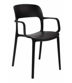 Krzesło ażurowe idealnie wpisze się we wnętrza industrialne oraz modern classic. Sprawdzi się w przestrzeni publicznej.