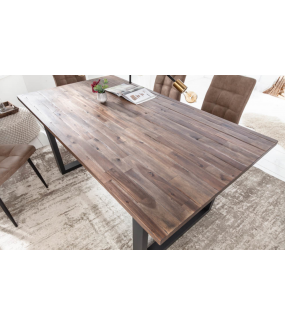 Stół CHIOMA Wotan 160 cm drewno akacja