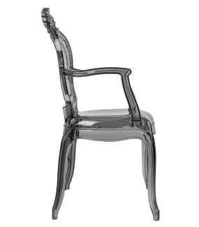 Krzesło KING ARM dymione idealnie wpisze się w wystrój industrialnej kuchni.