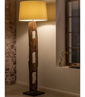 Lampa Podłogowa BARRACUDA 177 Cm do salonu w stylu skandynawskim lub do pokoju w stylu eko