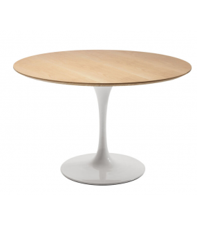 Stół INVITATION SET 120 cm idealnie sprawdzi się do salonu w stylu nowoczesnym.